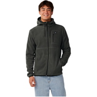 Hombres Partido Polar Zip Thru Fleece